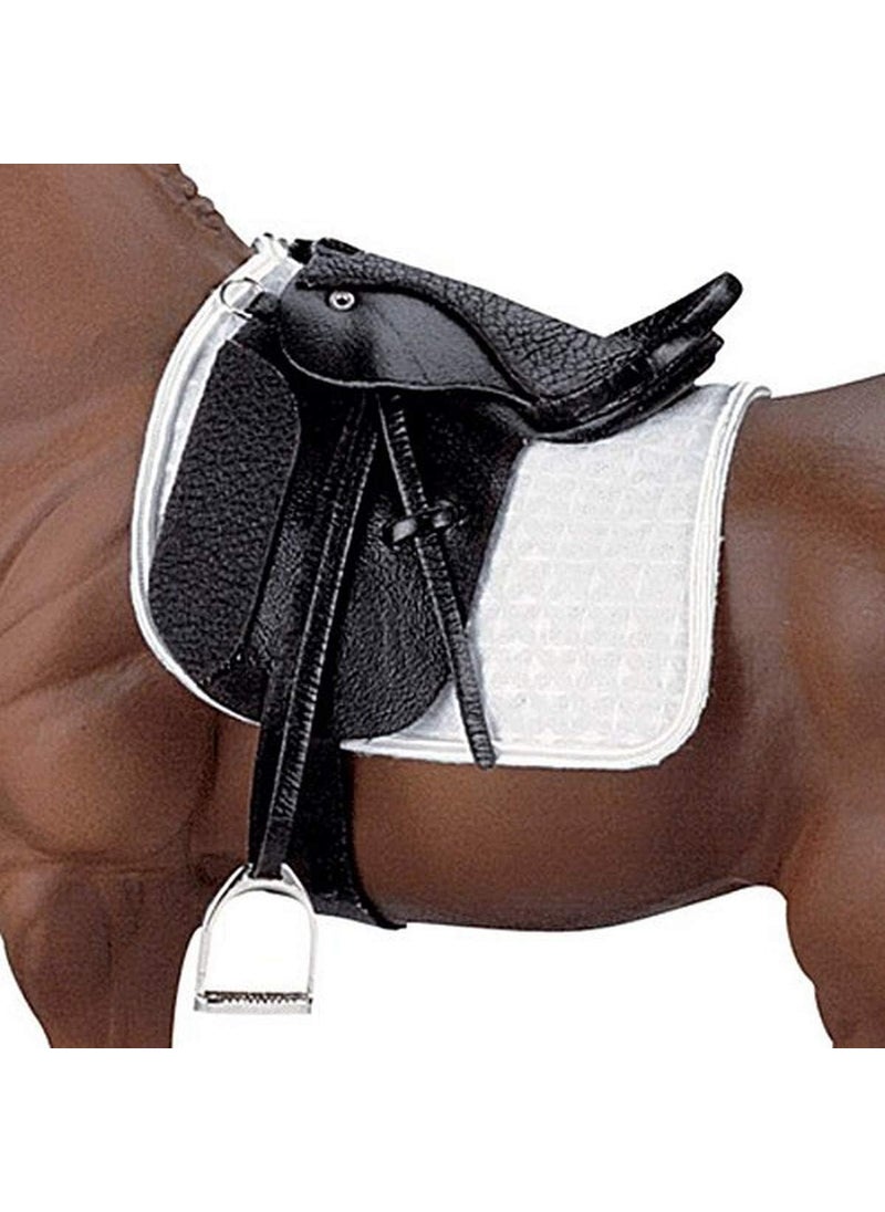 Breyer Breyer Traditional Stoneleigh II Dressage Saddle  Black 1 9 Scale Multicolor  - Image 1