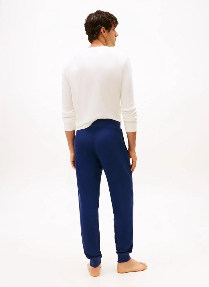 TOMMY HILFIGER Essential Waffle Knit Cuffed Lounge Joggers