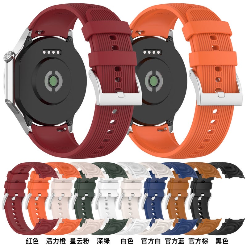 Oppo Watch X Silicone Strap - Compatible with Oneplus Watch 2 - Image 3