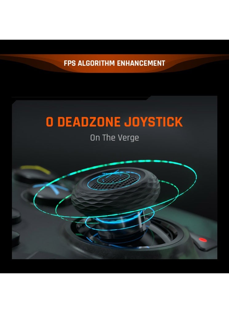 BIGBIG WON BIGBIGWON Rainbow2 Pro Elite Gaming Controller Bluetooth Wireless Connect Gamepad For PC/Nintendo Switch/Android/iOS Mobile Phone (Package Edition) - Image 5