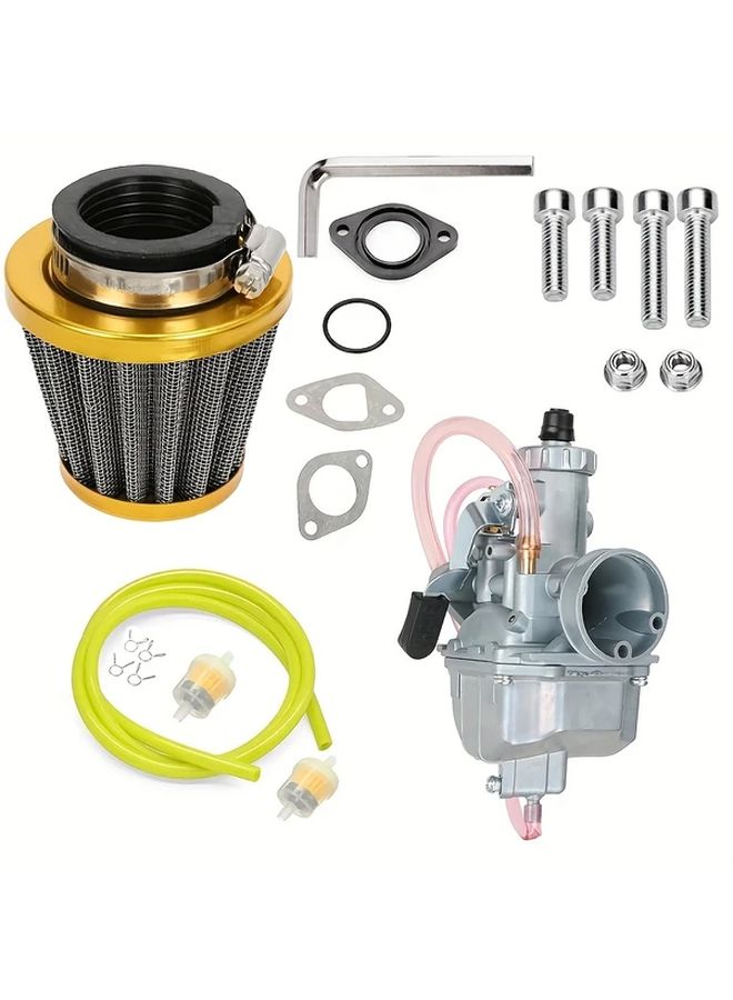 Gold VM22 Carburetor 125 140CC Off Road Motorcycle With Air Filter - Image 5