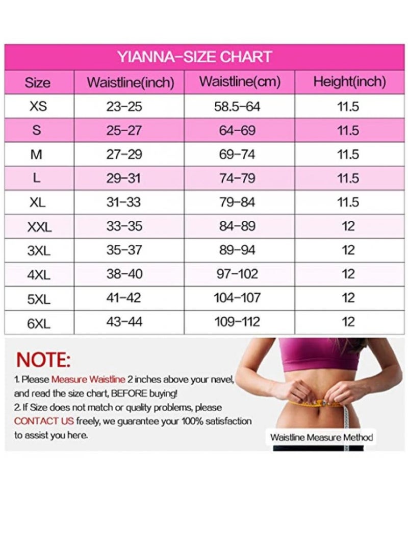 Alissa Waist Trainer for Women Latex Underbust Waist Corsets Cincher Hourglass Body Shaper 4 Hooks XXL  - Image 3