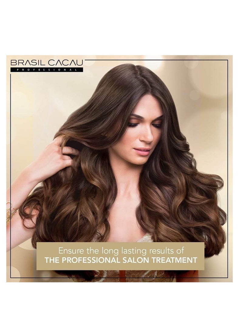 Brasil Cacau Brasil Cacau Deep Moisturizing Mask Step 3 - 300ml for Ultimate Hydration, Frizz Control, and Silky Smooth Hair  - Image 2