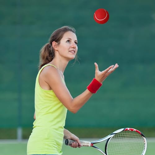 V4L Multifunctional Red Balls for Tennis and Cricket - Perfect for Age upto 12year pack of 3 - Image 4