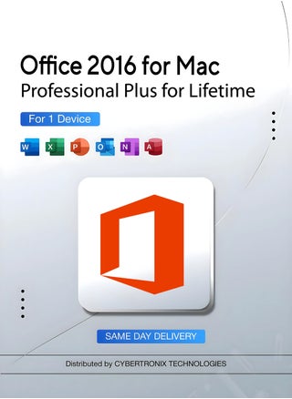 Microsoft Office 2016 for Mac | Professional Plus | Lifetime Subscription for 1 Device | Digital License - pzsku/Z43C41349E4F656E80336Z/45/1750165049/66a104b9-b9d7-44d1-8d3d-1535fba4d32e