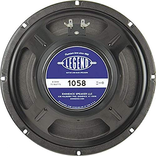 Eminence Legend 1058 10" Guitar Speaker, 75 Watts at 8 Ohms - Image 1