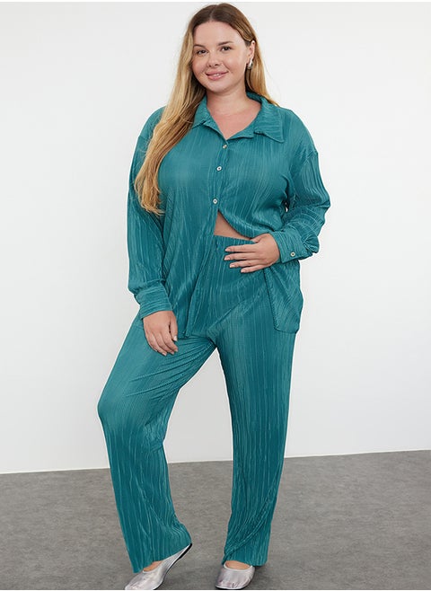 Plus Size Two-Piece Set Trendyol Curve