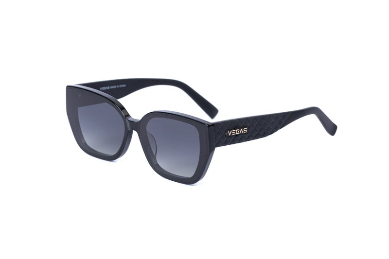 VEGAS Full Rim Cat Eye Women Grey  Sunglasses VG8601 C1 - Image 3