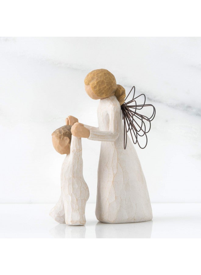 Willow Tree Guardian Angel, Sculpted Hand-Painted Figure - Image 3