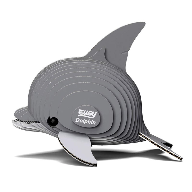 Eugy Dolphin 3D Puzzle  25 Piece Eco-Friendly Educational Toy Puzzles for Boys  Girls & Kids Ages 6+ - Image 3