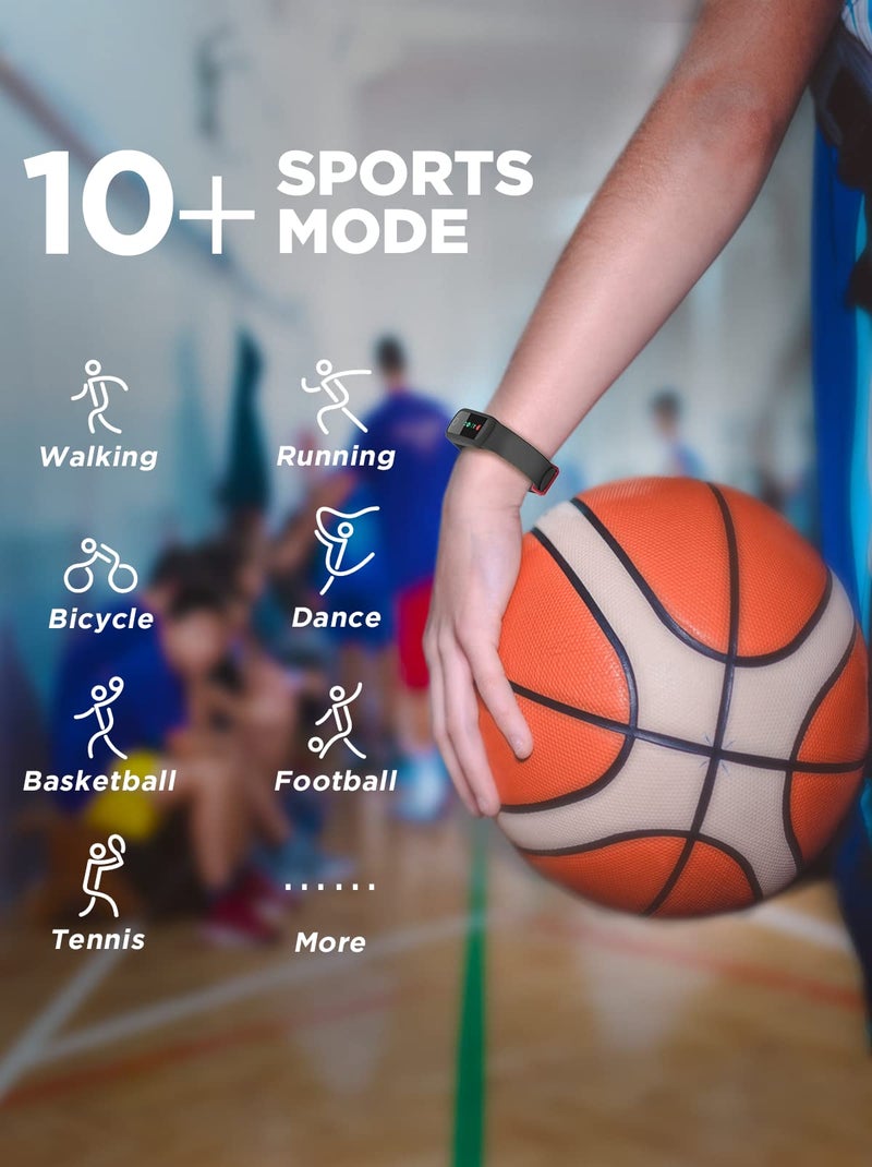 بيجرفايف Biggerfive Vigor Kids Litness Tracker Watch for Girls Boys Ages 5-15 IP68 Activity Activity Active Tracker Rate Rate Sleep Sleep Step Counter Watch - Image 3