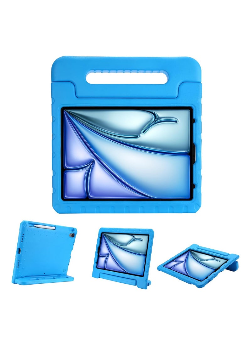 General Kids Case for iPad Air 11-inch (M2) 2024, Lightweight Case with Pencil Holder [Supports Pencil Pro/Pencil] Shockproof Handle Stand Kids Friendly Case  - Image 1