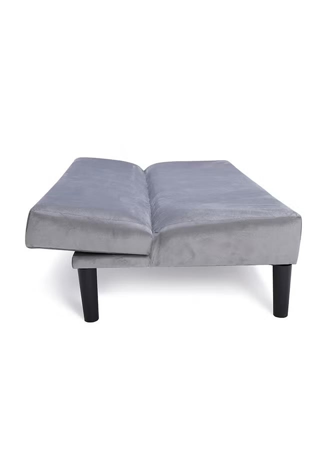 باك كومفرت ديو الراحة | صوفا مريحة رمادية + 2 كوشن كحلي 65x65 سم - Image 4