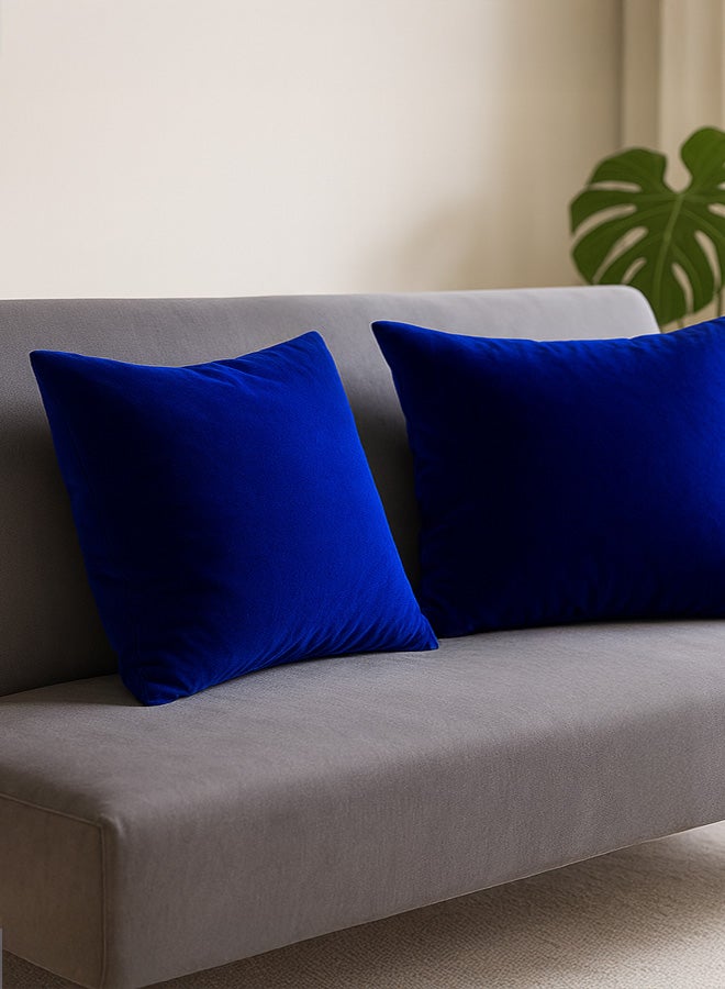 باك كومفرت ديو الراحة | صوفا مريحة رمادية + 2 كوشن كحلي 65x65 سم - Image 2