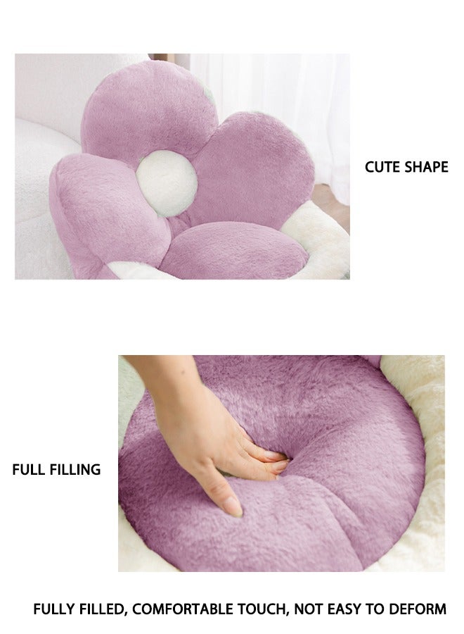 Cushions, Flower Pillows, Flower Plush Pillows, Games, Office Chair Cushions, Bedroom Decorations, Home Decoration Cushions, Cartoon Flower Three-Dimensional Surrounds, Lazy Sofa Tatami Futon Cushions - Image 3