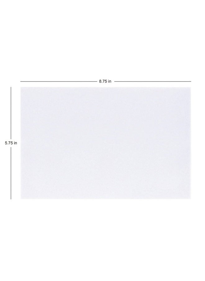 Office Depot - Clean Seal(Tm) Invitation Envelopes 5 3/4In. X 8 3/4In. White Box Of 100 12030 - Image 1