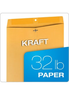 Quality Park 12 X 151/2 Clasp Envelopes Clasp And Gummed Closures For Oversized Papers Drawings Or Posters 32 Lb Kraft Paper 100/Box (Qua37810)  - Image 5