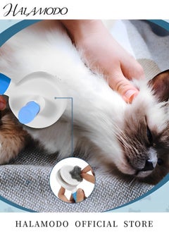 Pet Brush for Cats & Dogs Self-cleaning Cat Brush & Dog Brush Puppy Brush Pet Hair Grooming Easy Removes Loose Undercoat Fine Needle - pzsku/Z43C4E76D3409D2624E62Z/45/_/1735347957/6f55e713-0469-4cae-b211-7aed29570087