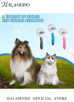 Pet Brush for Cats & Dogs Self-cleaning Cat Brush & Dog Brush Puppy Brush Pet Hair Grooming Easy Removes Loose Undercoat Fine Needle - pzsku/Z43C4E76D3409D2624E62Z/45/_/1735347959/738384bf-7541-49dc-8890-1904370348f2