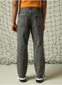 Hubberholme Men Grey Jeans - Loose Fit for Effortless Style  - Image 5