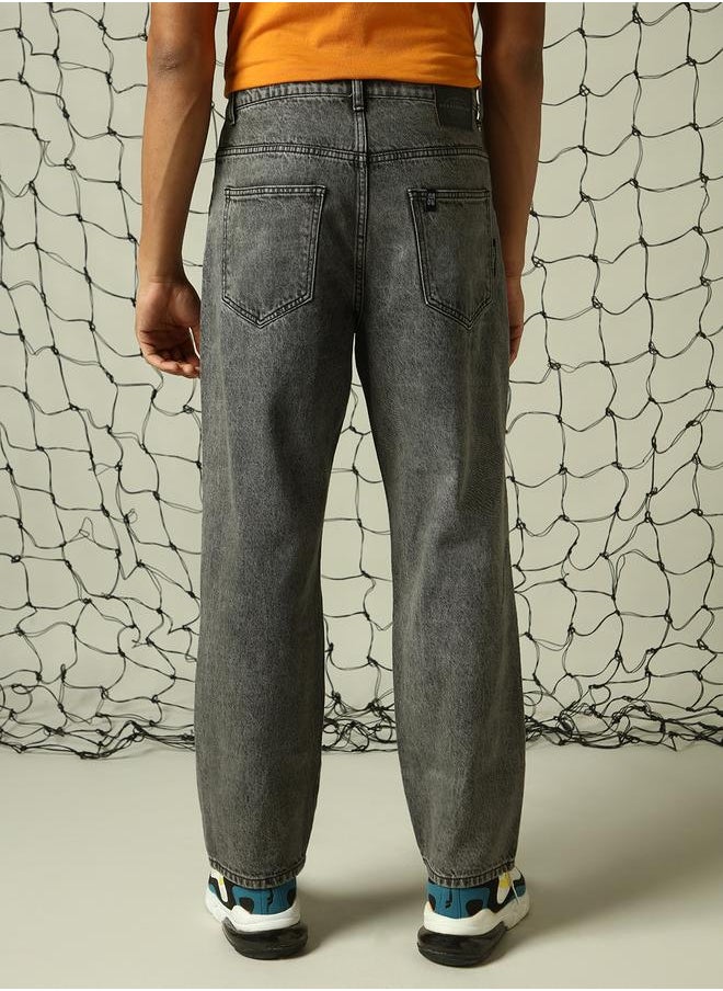 Hubberholme Men Grey Jeans - Loose Fit for Effortless Style  - Image 5