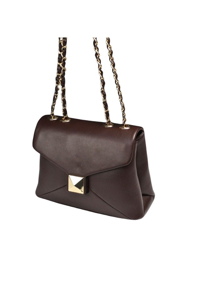 Cross Formal Bag -brown
