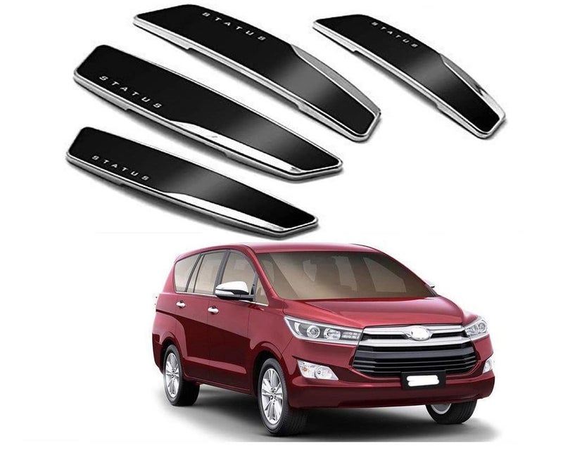 Auto E-Shopping Status Car Door Guard Edge Protector Black Color for Toyota InnovaCrysta Set of 4 Pieces - Image 5