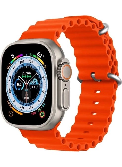 Arazon - Apple Watch 42MM 44MM 45MM 49MM 1/2/3/4/5/6/se/7/8/ultra Compatible Ocean Band - Image 1