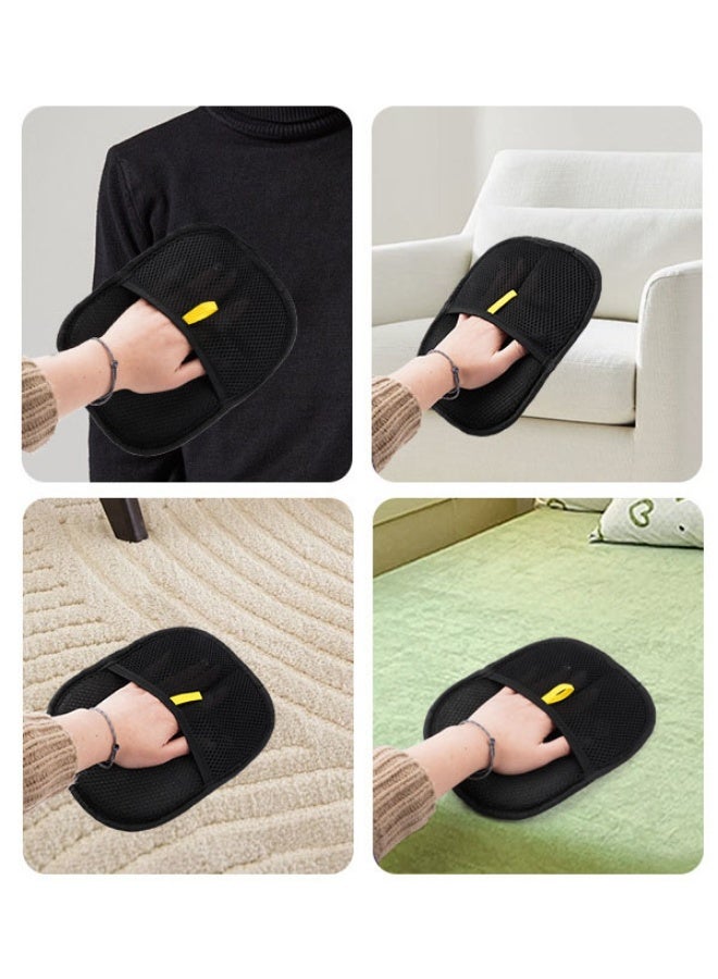 قفازات إزالة شعر الحيوانات الأليفة القابلة لإعادة الاستخدام ، قفازات إزالة الشعر الكهروستاتيكية للكلاب والقطط - Image 3