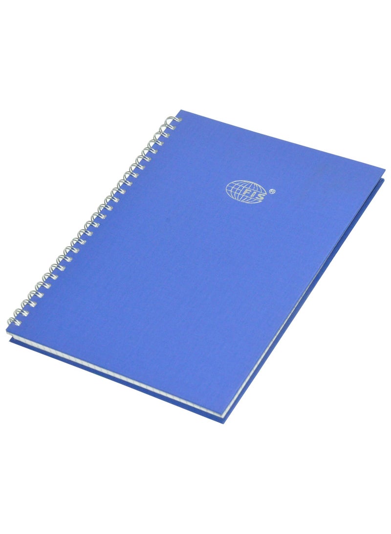 Fis Spiral Manuscript Notebook, 5MM Square Lines, B5 (17.6x25 CM) 2 Quire (96 Sheets) - FSMNB52Q5MSB - Image 1