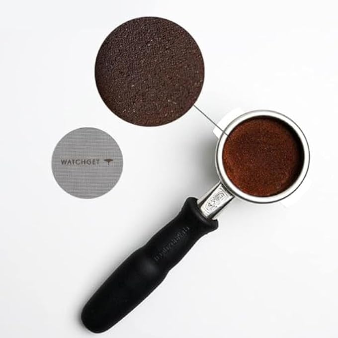 WATCHGET 51Mm Espresso Puck Screen Lower Shower Screen Espresso Filter For 51Mm Portafilter Filter Basket 1Mm Thickness 150m Coffee Filter 316 Stainless Steel Reusable Espresso Screen - Image 4