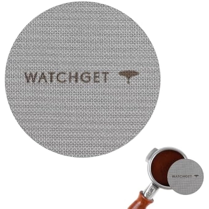 WATCHGET 51Mm Espresso Puck Screen Lower Shower Screen Espresso Filter For 51Mm Portafilter Filter Basket 1Mm Thickness 150m Coffee Filter 316 Stainless Steel Reusable Espresso Screen - Image 1