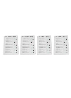 Thoraya 4pcs Checklist Board DIY Production Recyclable Portable Chore Checklist Detachable Chore Chart for DIY Message Travel Plan ELDER CARE  - Image 3