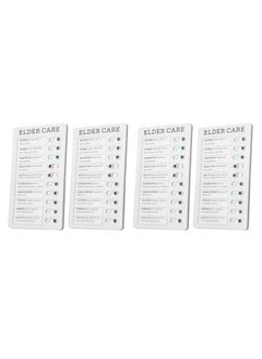 Thoraya 4pcs Checklist Board DIY Production Recyclable Portable Chore Checklist Detachable Chore Chart for DIY Message Travel Plan ELDER CARE  - Image 2