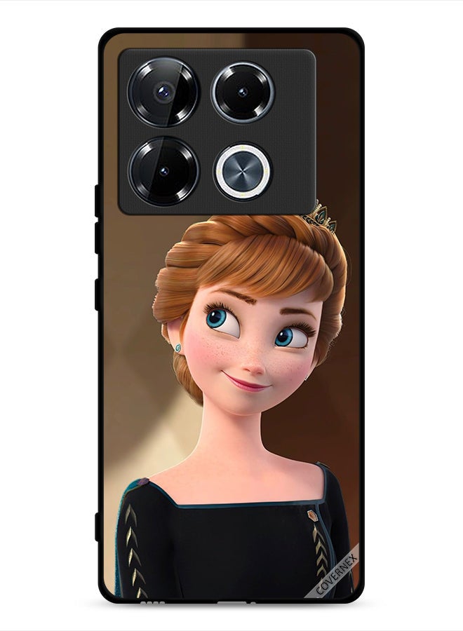 Covernex Infinix Note 40 Pro Plus 5G Protective Case Cover Frozen Anna - Image 1