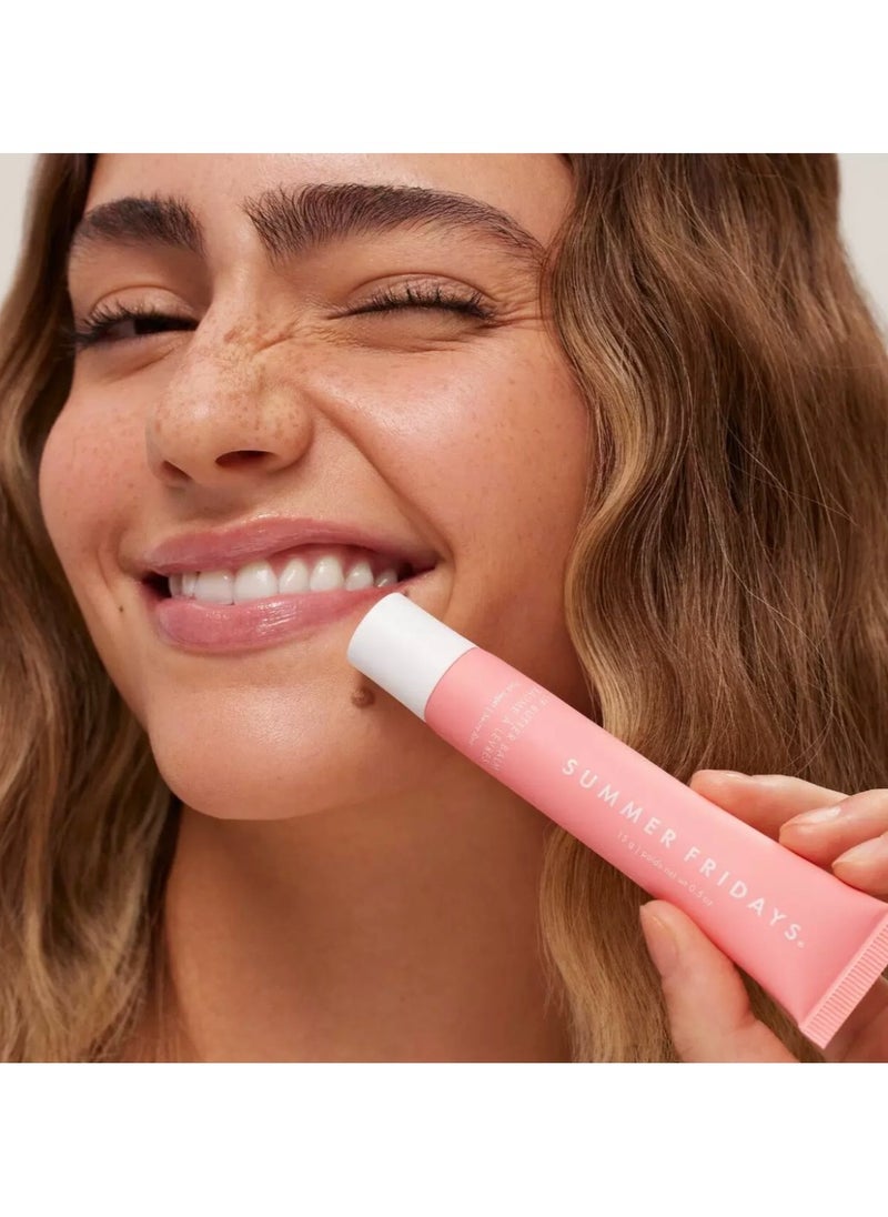 SUMMER FRIDAYS Summer Fridays Lip er Balm - Conditioning Lip Mask and Lip Balm for Instant Moisture, Shine and Hydration - Sheer-Tinted, Soothing Lip Care - Pink Sugar  - Image 2