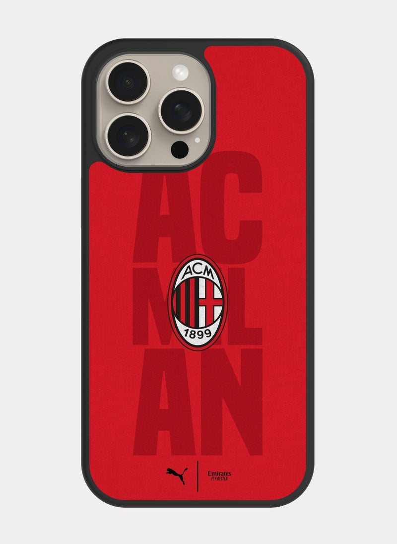 PXLAAT iPhone 15 Pro Max case cover AC Milan FC  - Image 1