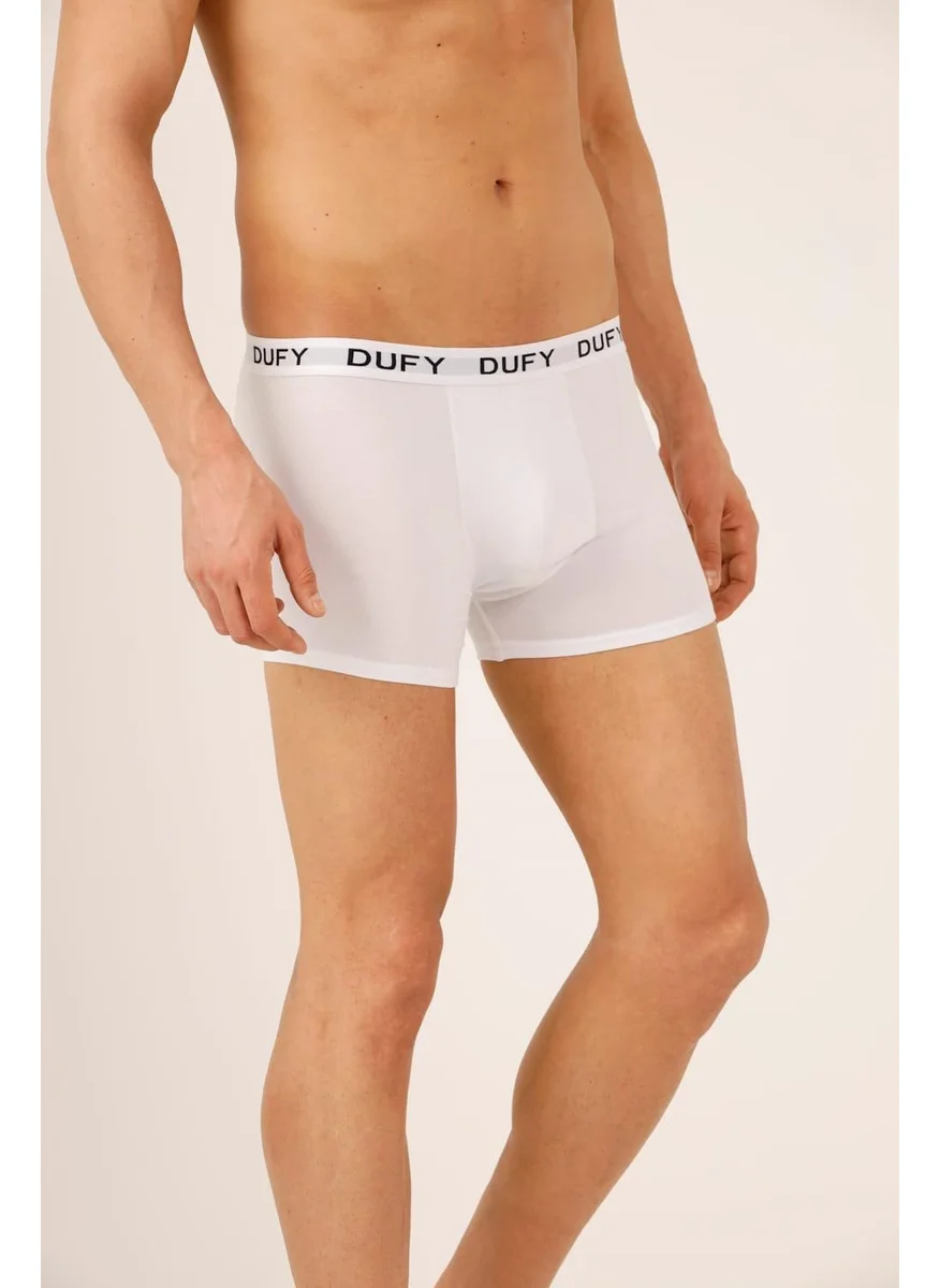 Dufy White Men's Knitted Underwear - 36504