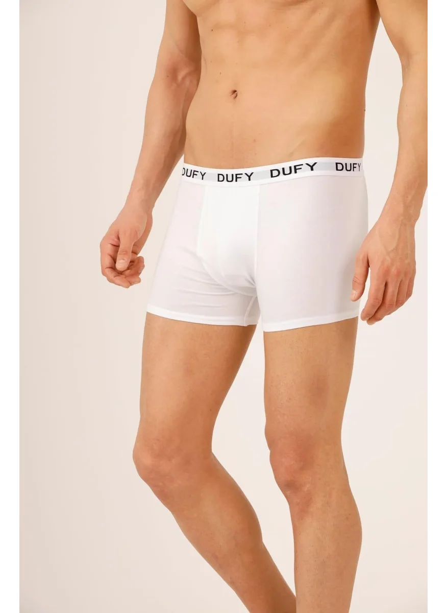 Dufy White Men's Knitted Underwear - 36504