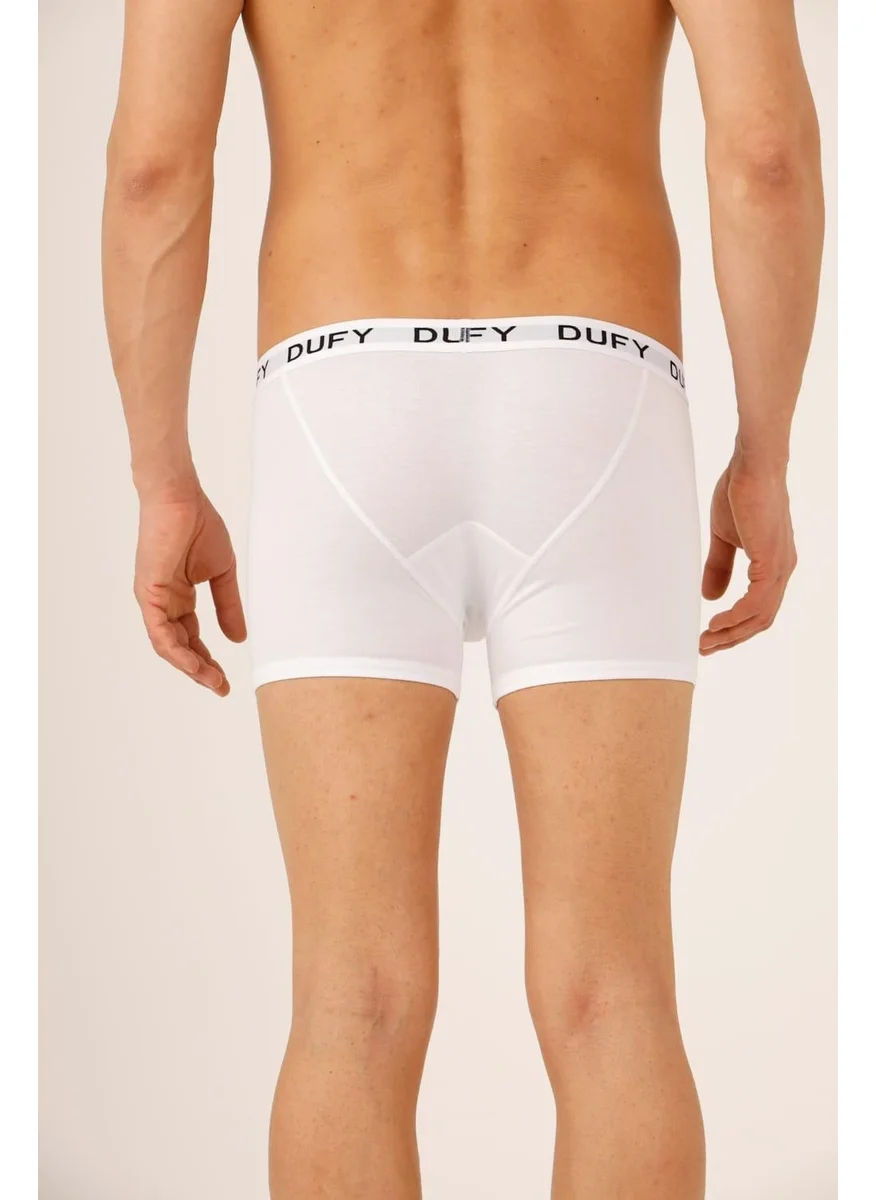 Dufy White Men's Knitted Underwear - 36504