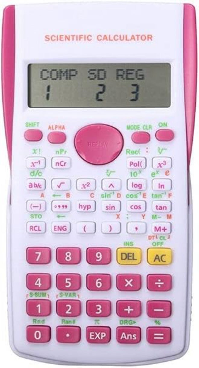 Portable Multifunctional Calculator Calculadora Cientifica for Mathematics Teaching Students Function Display - Image 1