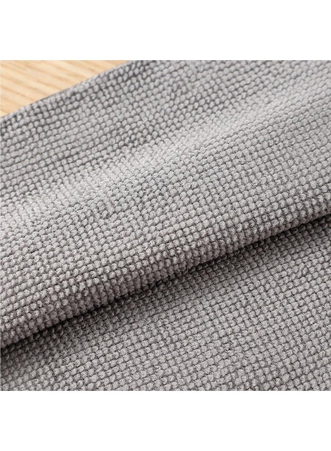 Happy Home 40-Piece Microfiber Cleaning Cloth Set with Magic Pull-Out Tissue Box – Multi-Purpose Retractable Cleaning Towels for Dishes, Car Glass, Windows, Home & Kitchen – Reusable Strong Cleaning Wipes- Grey - Image 5