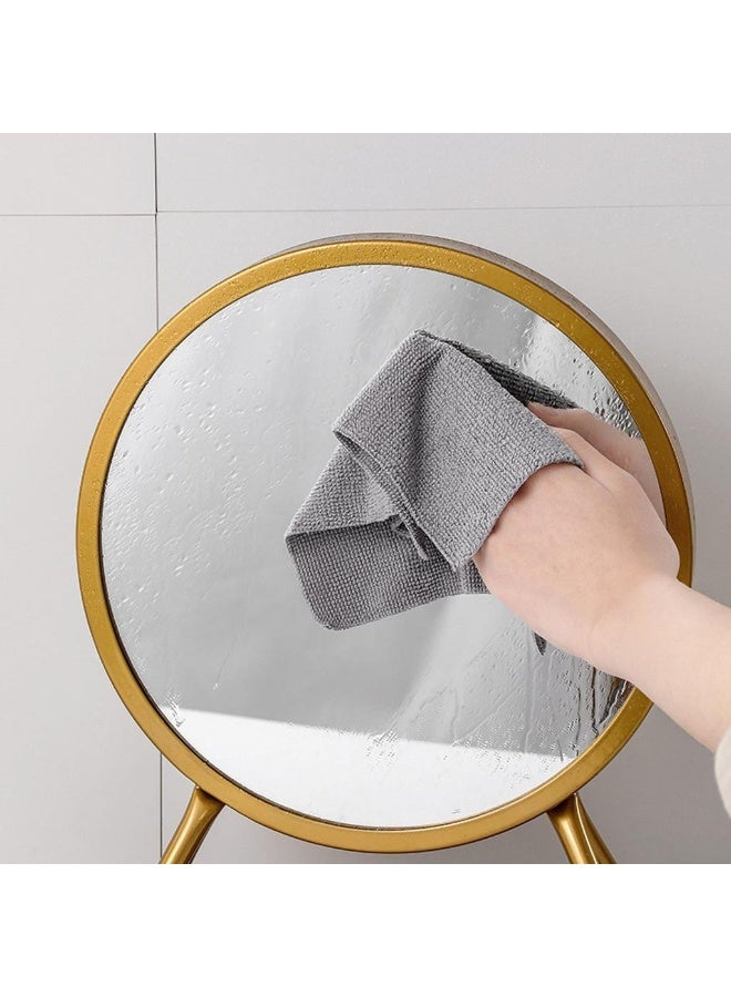 Happy Home 40-Piece Microfiber Cleaning Cloth Set with Magic Pull-Out Tissue Box – Multi-Purpose Retractable Cleaning Towels for Dishes, Car Glass, Windows, Home & Kitchen – Reusable Strong Cleaning Wipes- Grey - Image 3