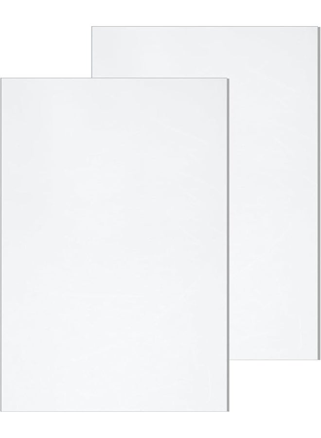 Slasa SLASA Pack of 2 Acrylic Panels 11 x 14 Inches, 0.1 Inch Thick Clear Plastic Panels Acrylic Sheet for Wall Crafts Photo Frame Display Projects Signs, Art Projects - Image 1