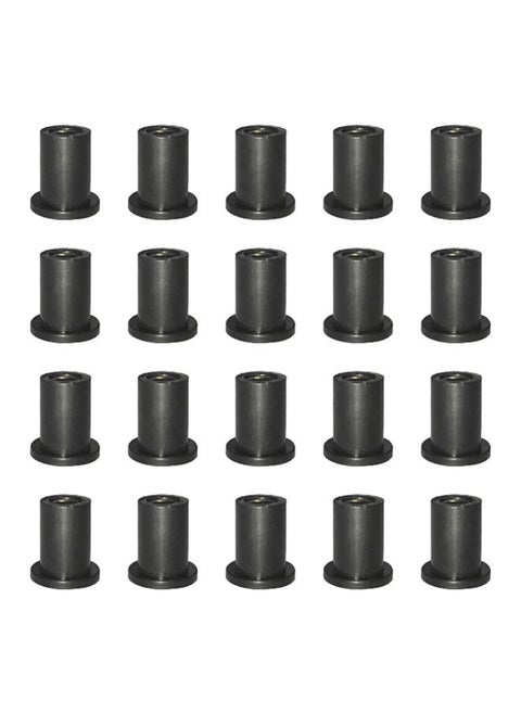 20 in 1 M4 Universal Motorcycle Windshield Brass Nuts