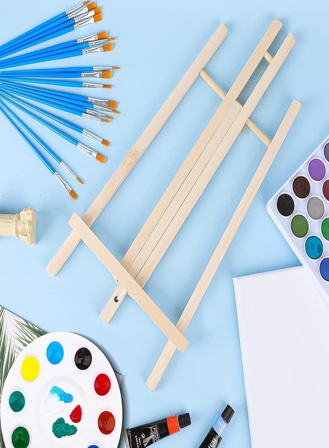 Prescent 15 Inch A-Frame Wooden Easel Stand for Painting, Business Display, Photos, and Much More - Image 4