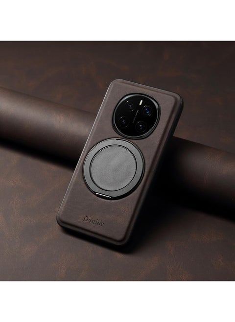 The shell is compatible with the Honor Magic 7 Pro shell, and the skin-friendly leather case is shock-proof and the bracket is suitable for magnetic car mounts