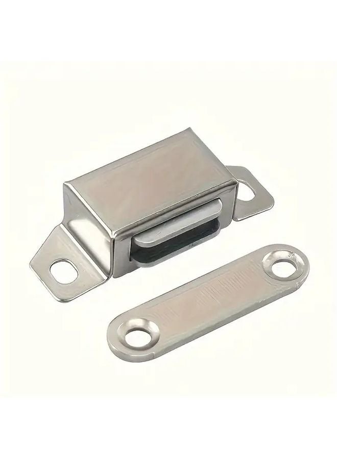 4pcs 304 Stainless Steel Magnetic Cabinet Magnets Anti Collision Door Catch Latch Hardware Set - Image 2