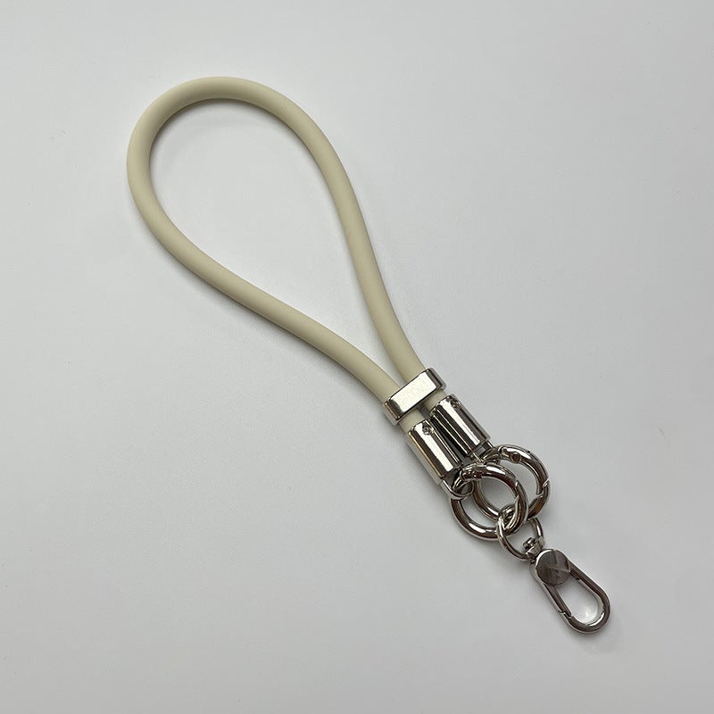 New Liquid Silicone Phone Wrist Lanyard | 6mm Soft Hand Strap With 360° Swivel Clasp & Free Phone Patch, Universal Accessory For All Smartphone Cases Daily Hand  Carry