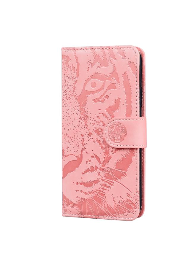 S-TOP Case For Motorola Edge 30 Neo / Edge 30 Lite Tiger Embossing Pattern Flip Leather Phone Case - Image 2